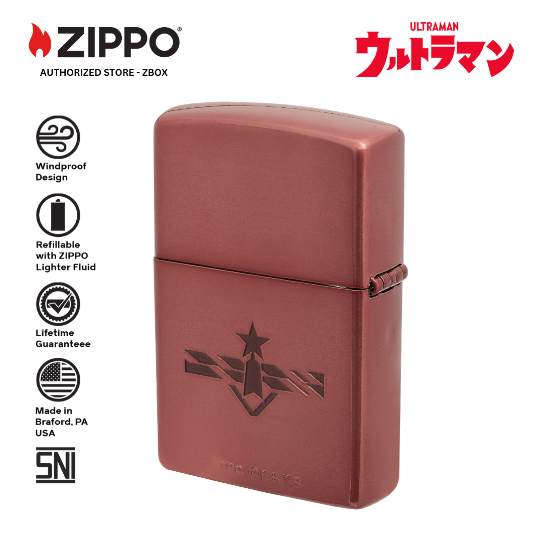 ZIPPO Original CZA-2-48 Ultraman Limited Break Edition - Korek Api Windproof USA