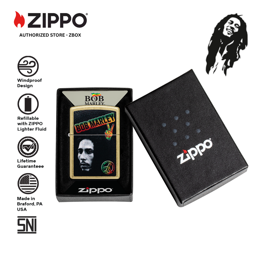 47194 – ZIPPO Bob Marley Peace Design