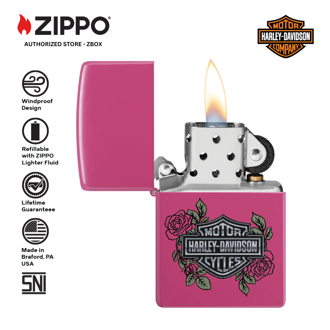 46679 - ZIPPO Harley-Davidson® Roses Design