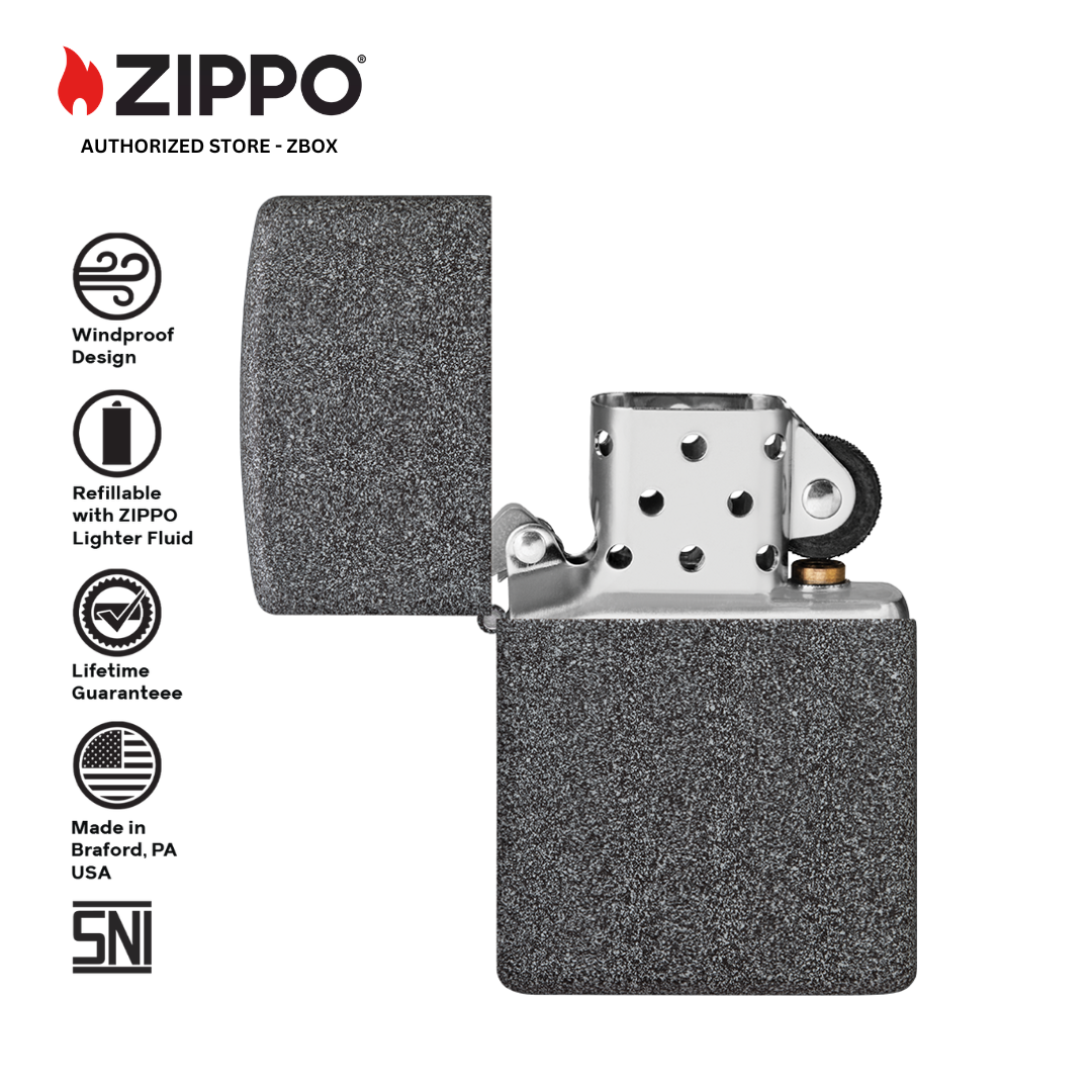 211-ZIPPO Iron Stone, Classic Design