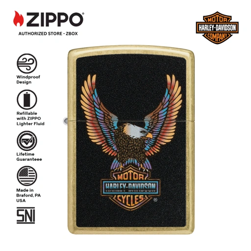 Image of 46678 - ZIPPO Harley-Davidson® Eagle Design
