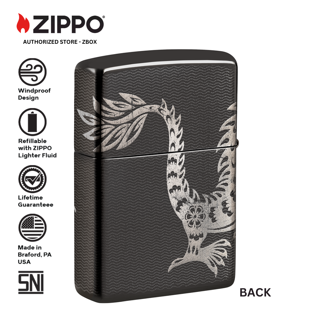46260 - ZIPPO 24756 ASIAN DRAGON DESIGN