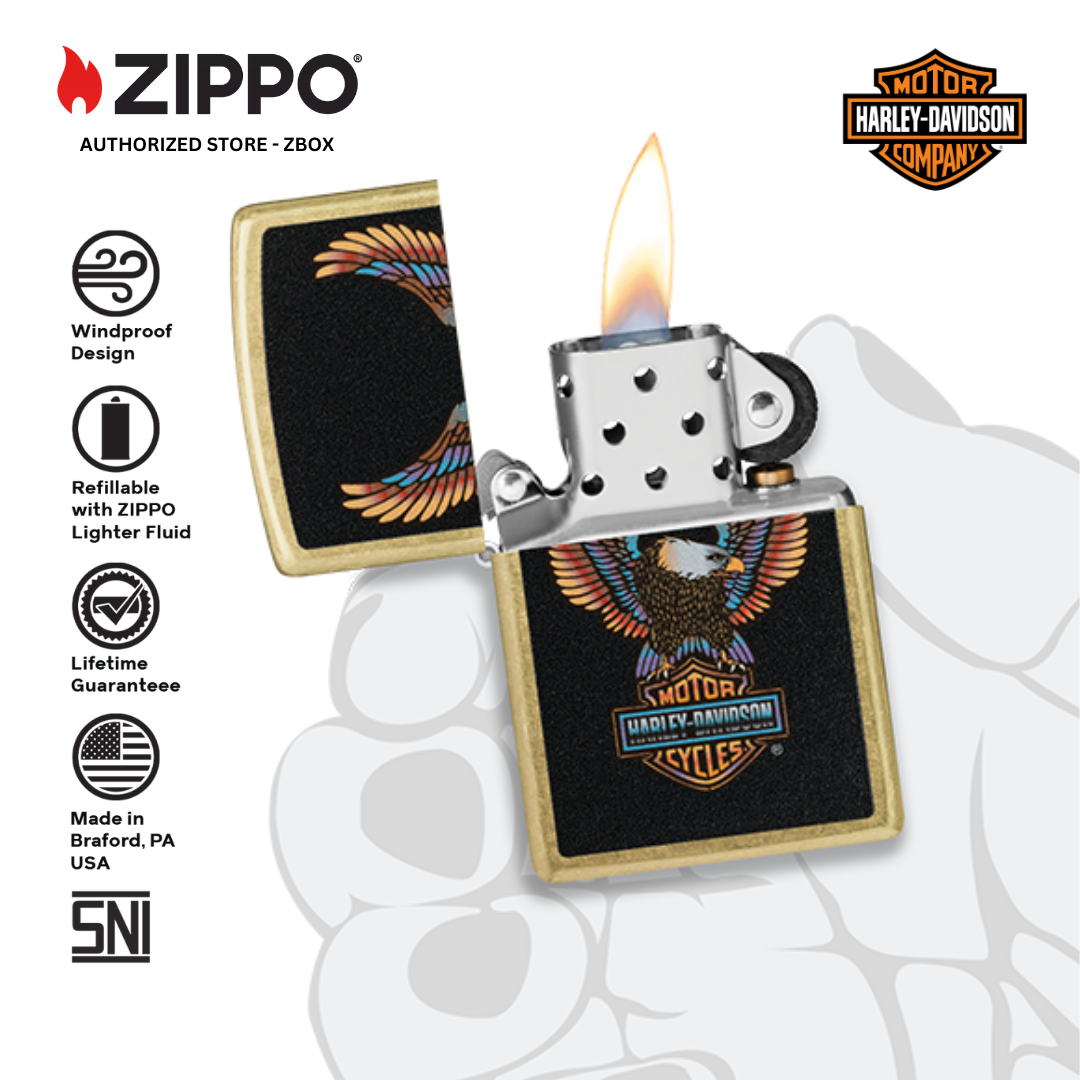 46678 - ZIPPO Harley-Davidson® Eagle Design