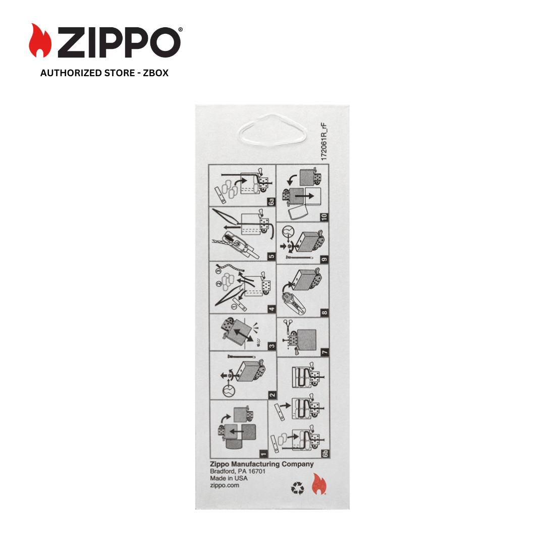 ZIPPO Original 2425G Replacement Wicks - Korek Api Windproof USA