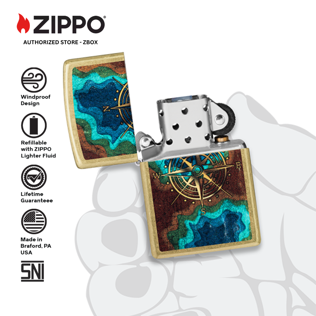 47190 – ZIPPO Topo Compass — Street Brass