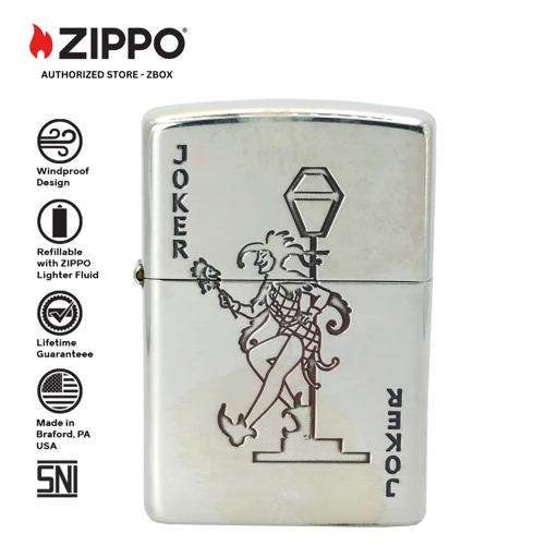 Image of ZA-5-80a - ZIPPO Bottomz Up Trump Jorker