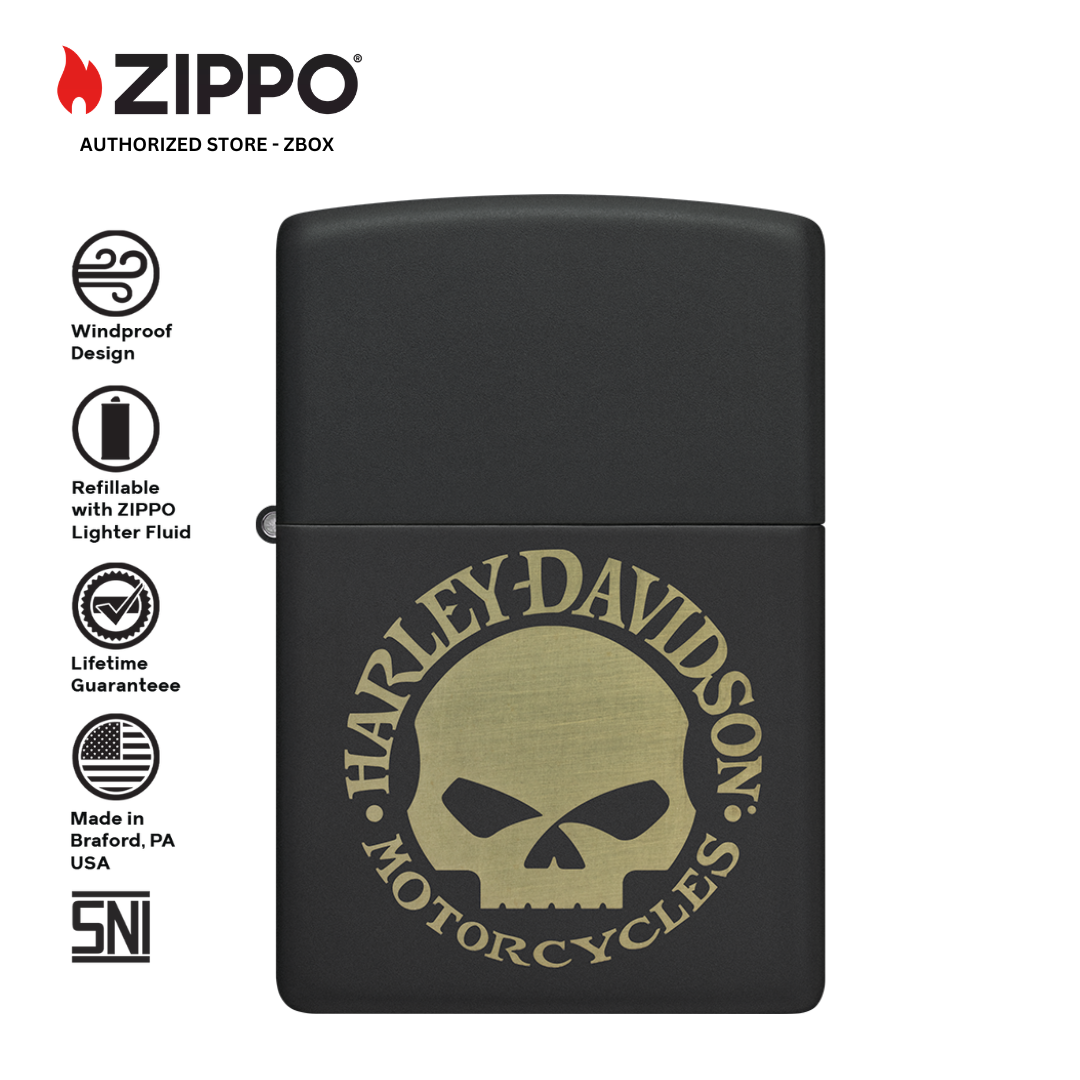47102 - ZIPPO Harley-Davidson® Skull