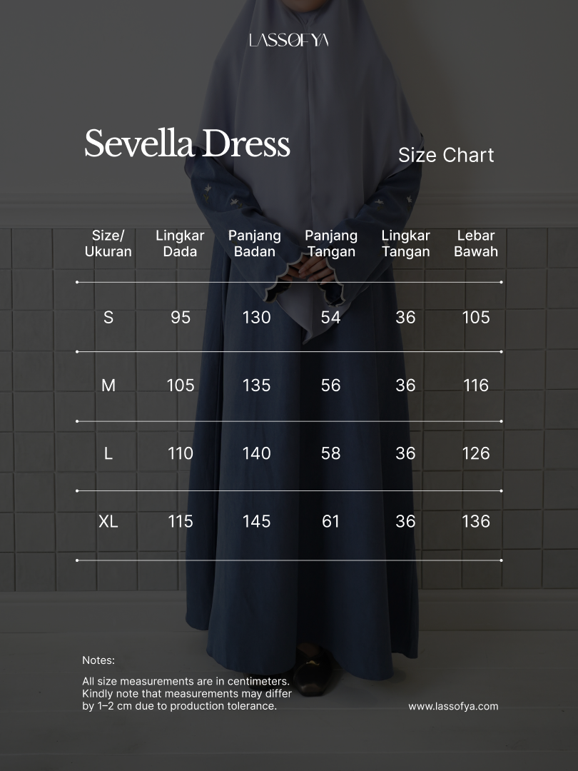 [NEW LAUNCH] Sevella Dress - Blue Denim