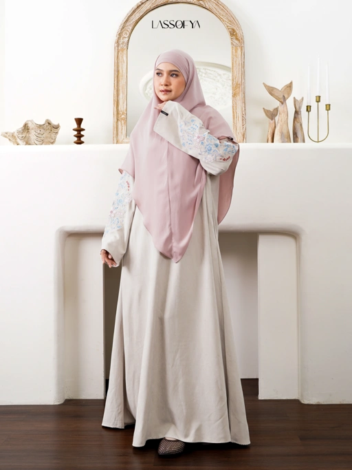 [NEW] Floréa Dress With Embroidery - Blushwood