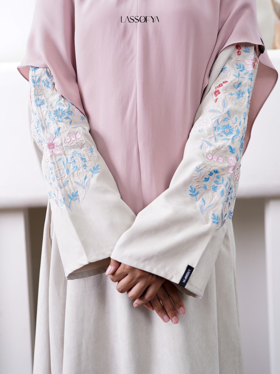 [NEW] Floréa Dress With Embroidery - Blushwood
