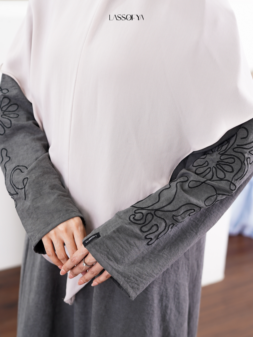 [NEW] Elora Dress - Charcoal