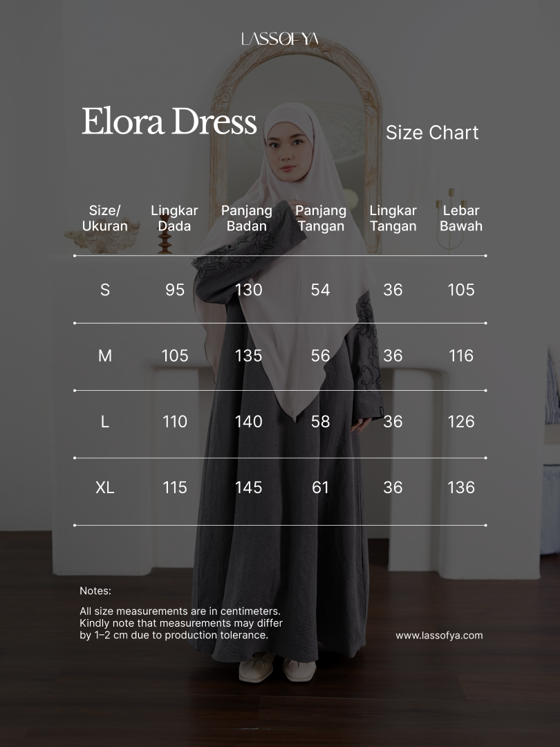 [NEW] Elora Dress - Charcoal