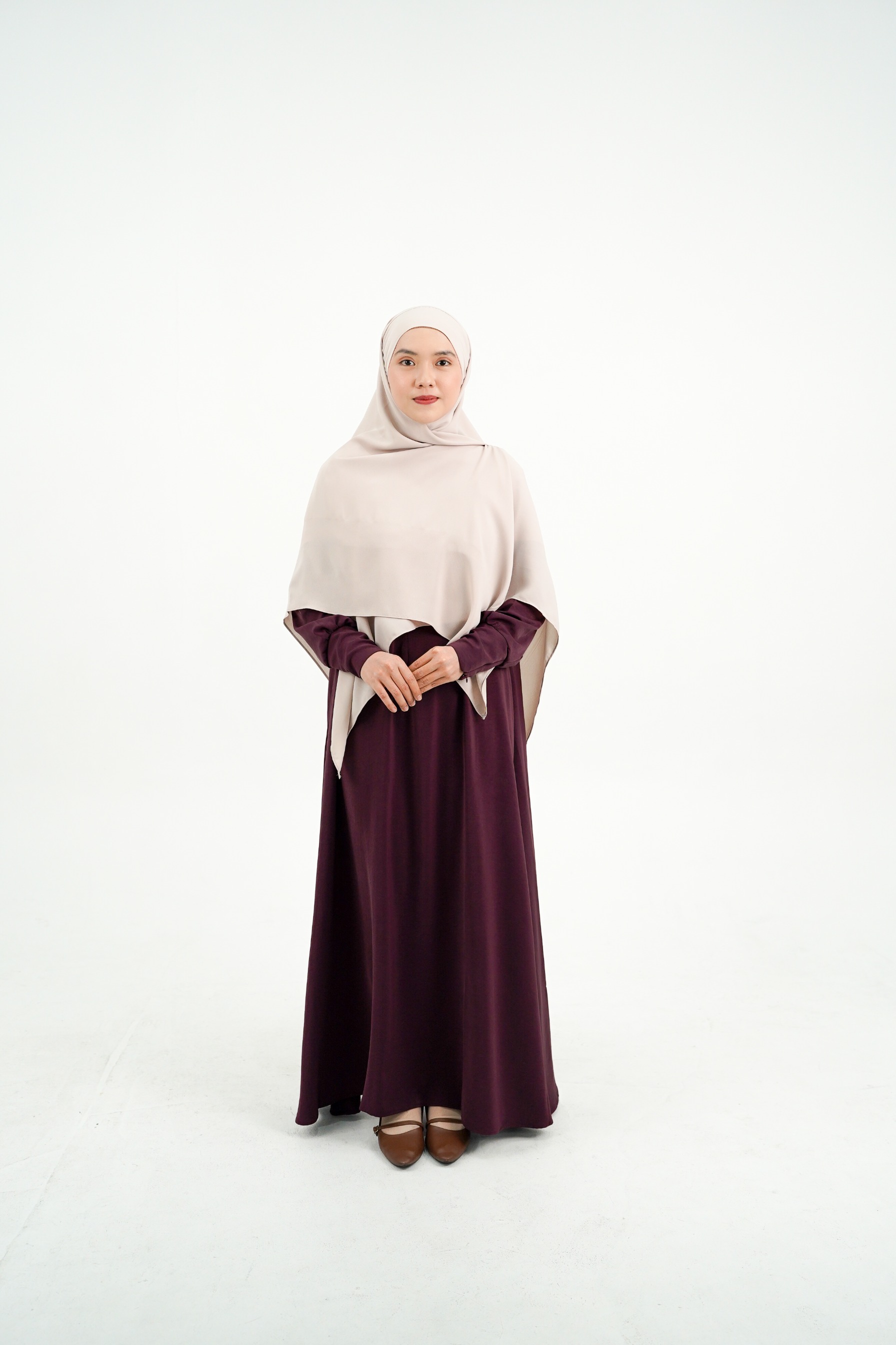 Zeya Dress - Burgundy