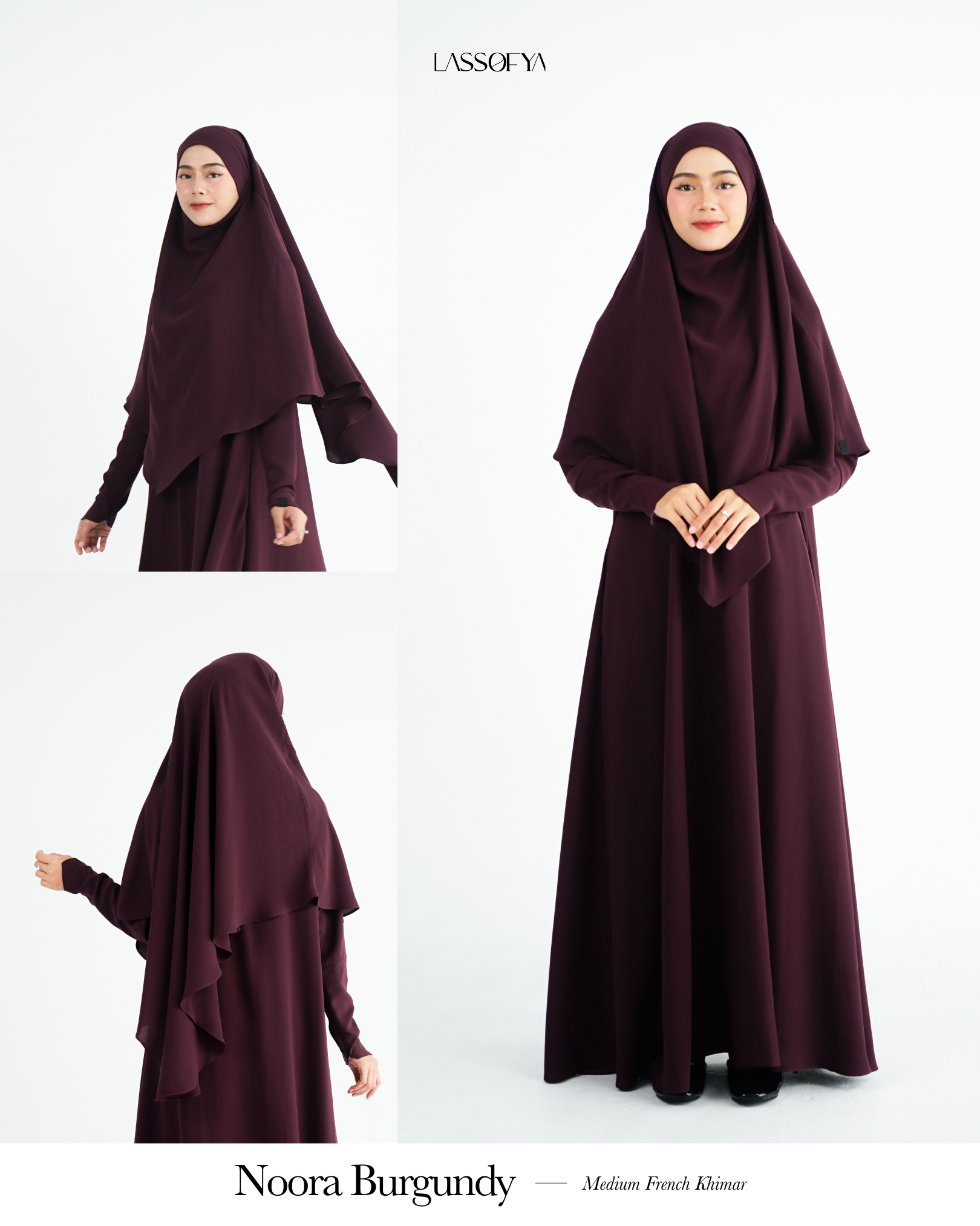 Noora Series - Burgundy