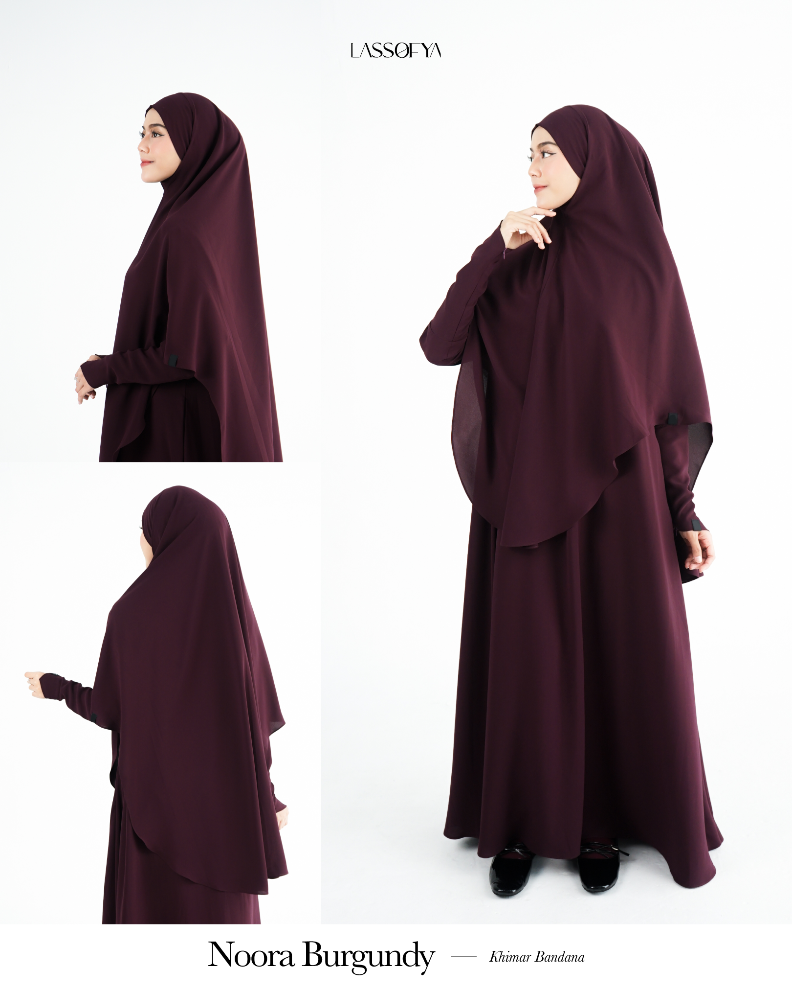Noora Series - Burgundy