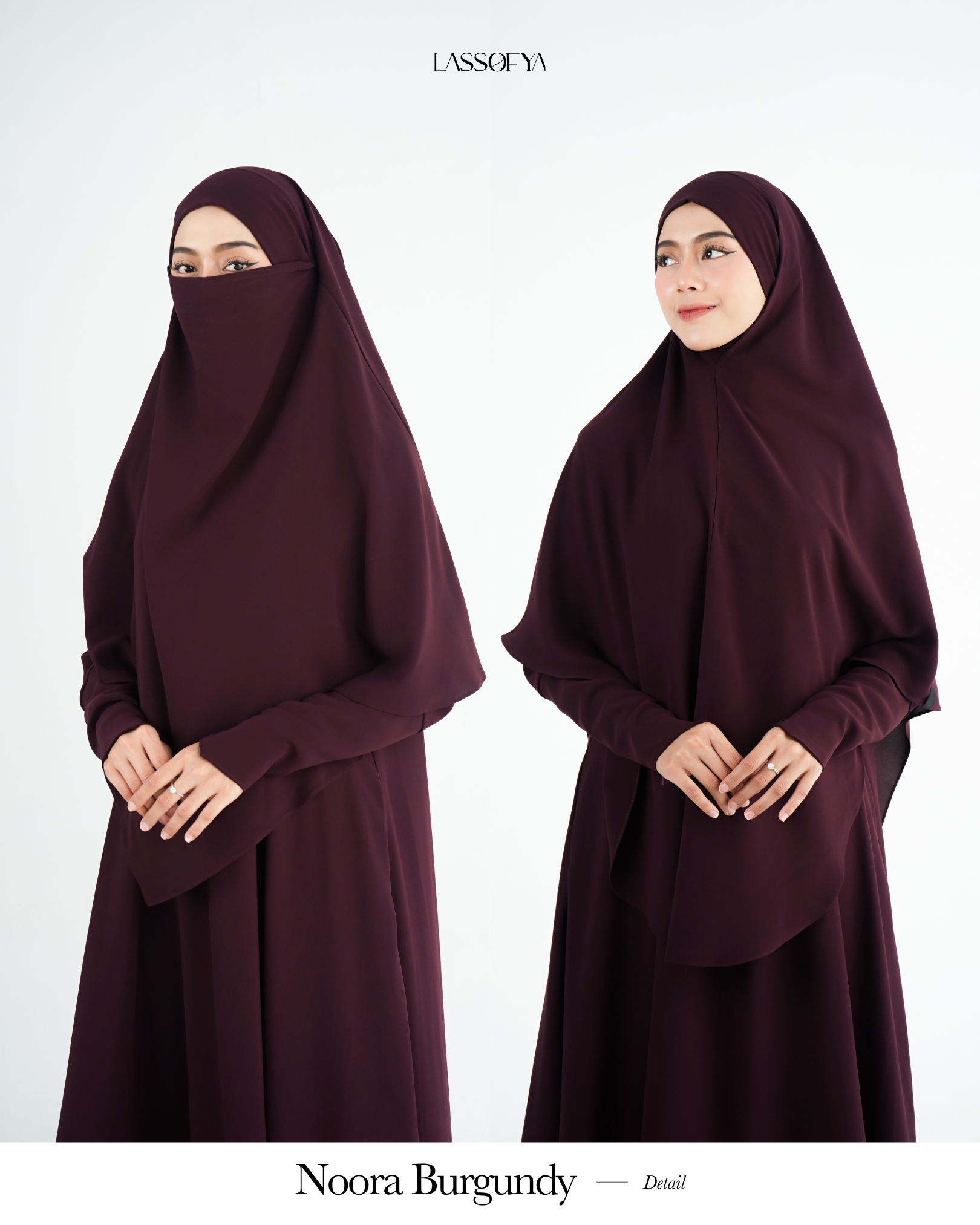 Noora Series - Burgundy