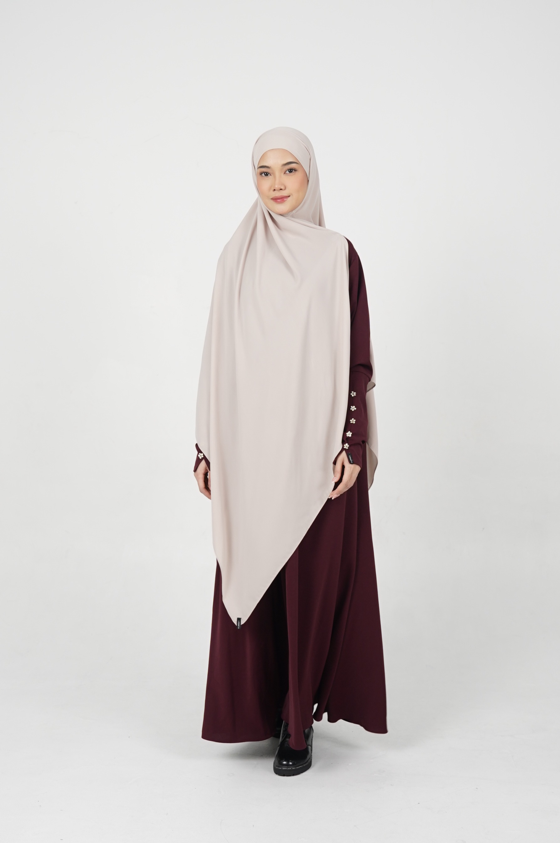 [NEW] Samira Dress - Burgundy