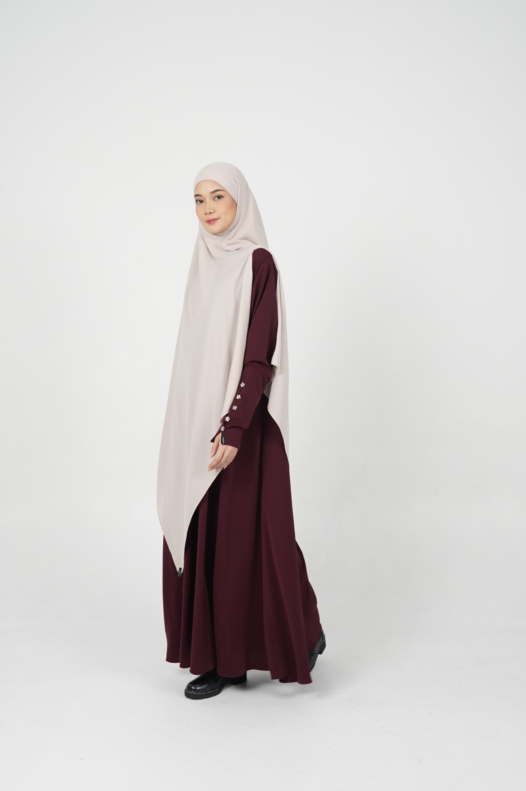 [NEW] Samira Dress - Burgundy