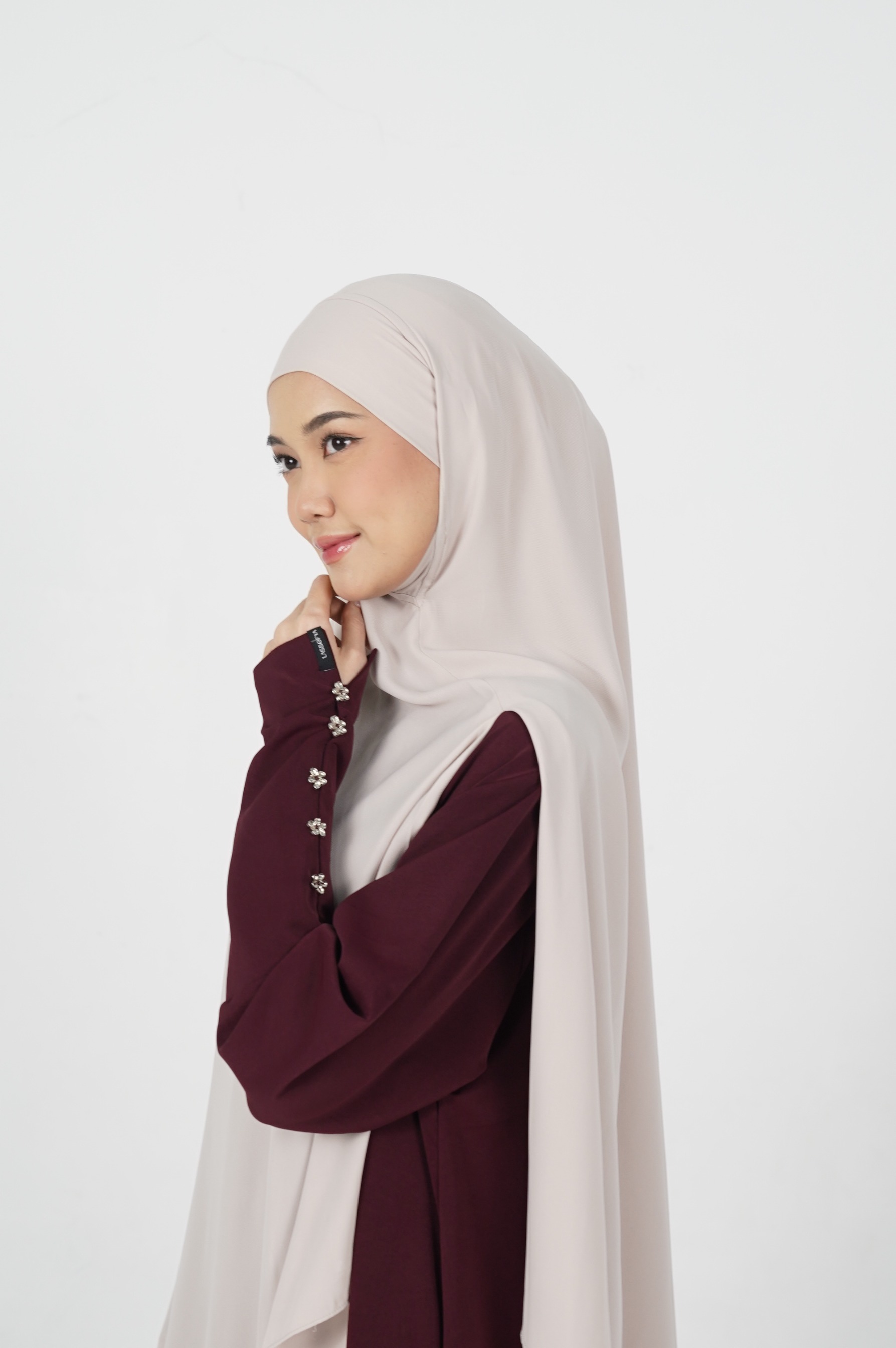 [NEW] Samira Dress - Burgundy