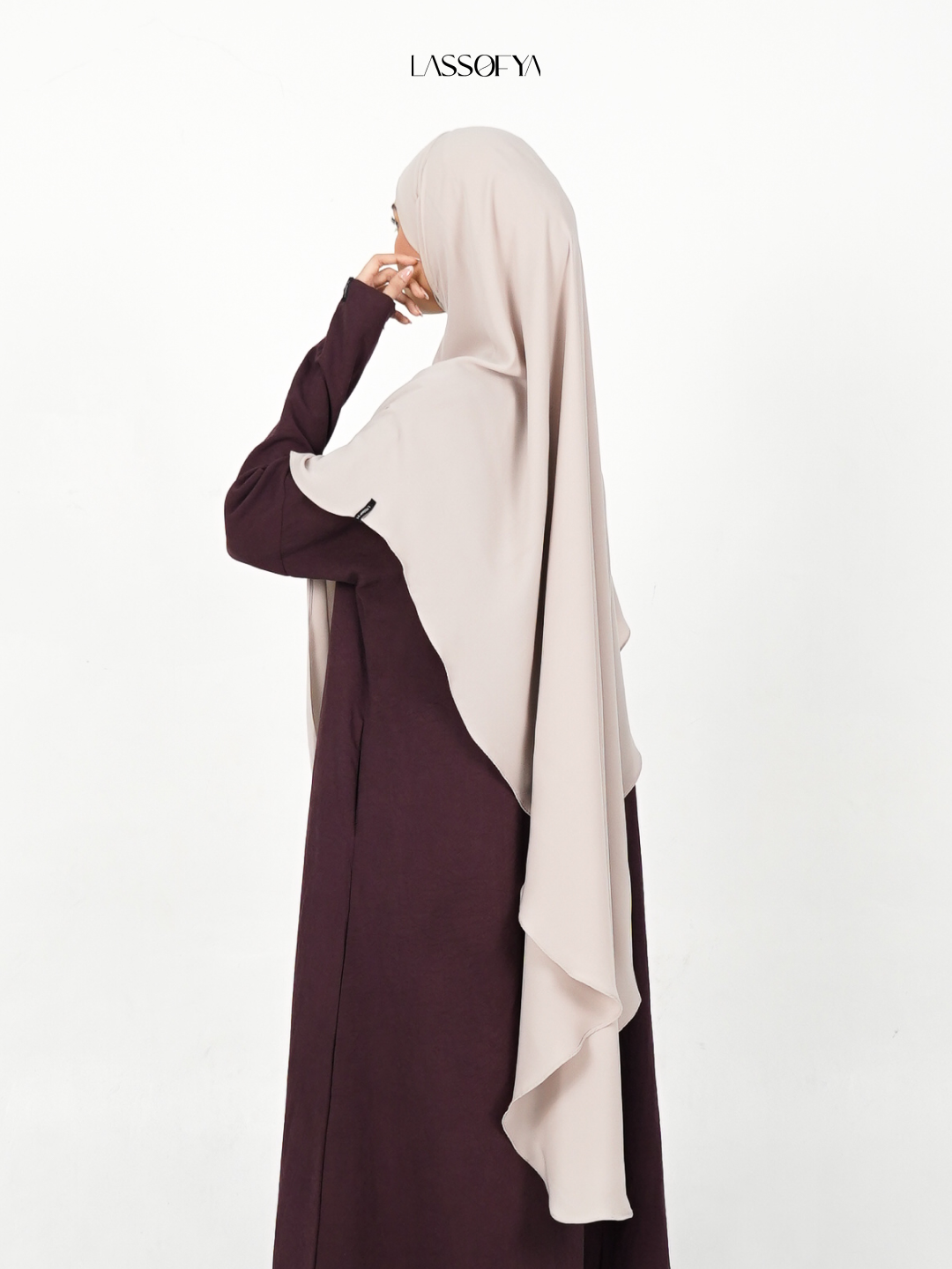 [NEW] Jawhara Slim Dress - Plum