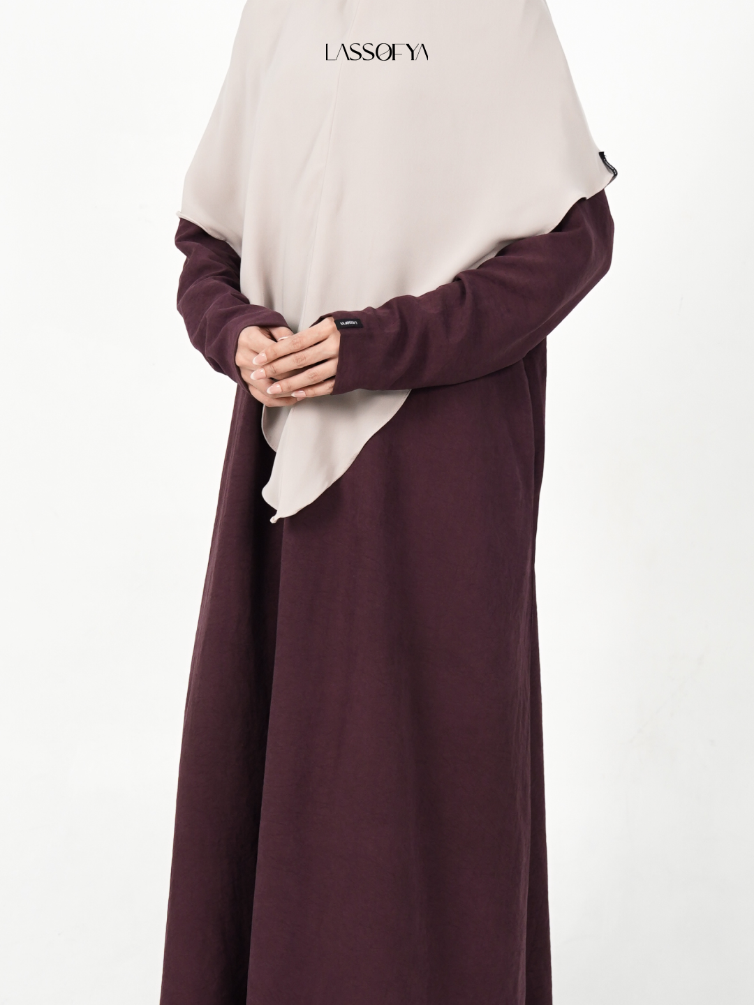[NEW] Jawhara Slim Dress - Plum