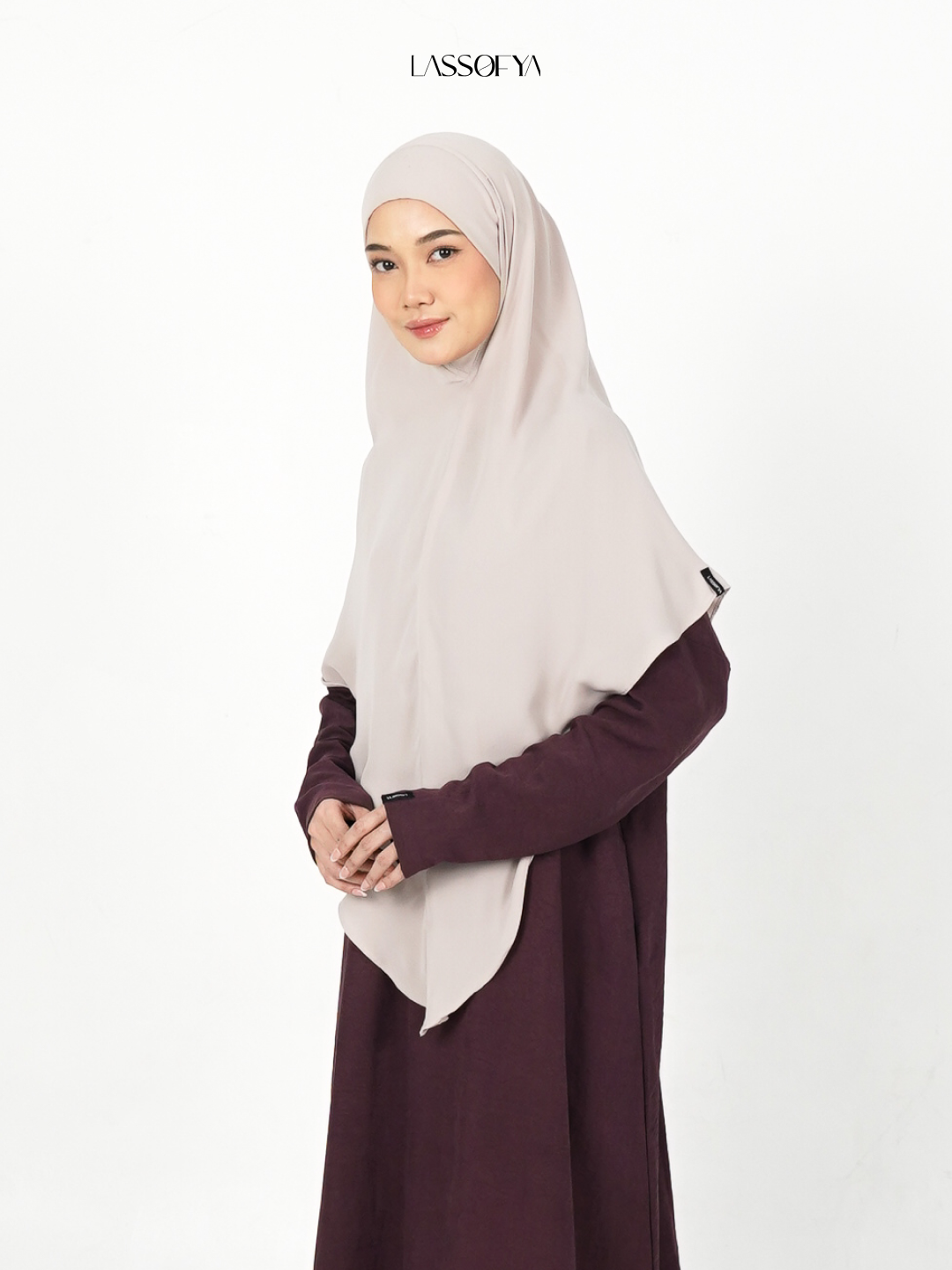 [NEW] Jawhara Slim Dress - Plum