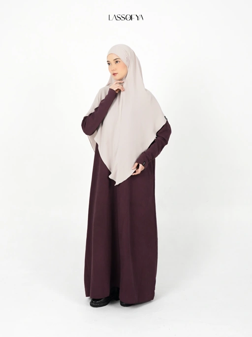Image of [NEW] Jawhara Slim Dress - Plum