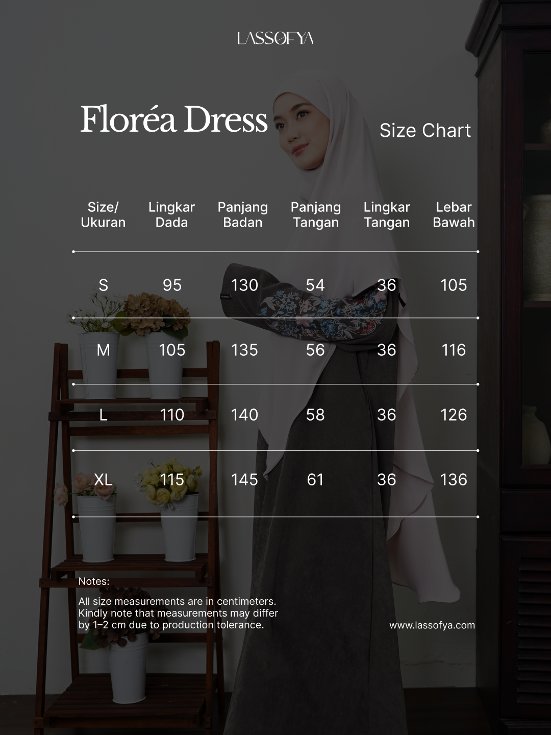 [NEW] Floréa Dress With Embroidery - Misty Dove