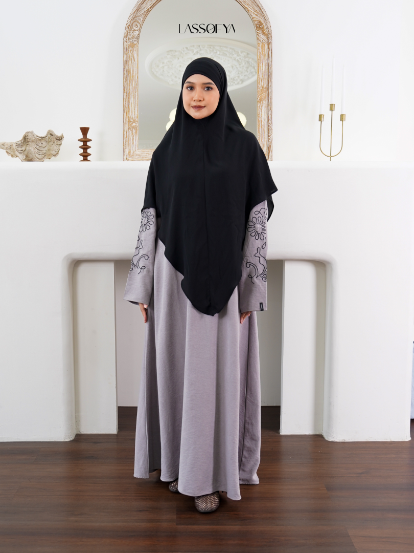 [NEW] Elora Dress - Misty Grey