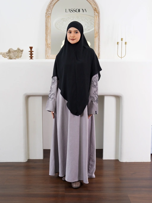 [NEW] Elora Dress - Misty Grey