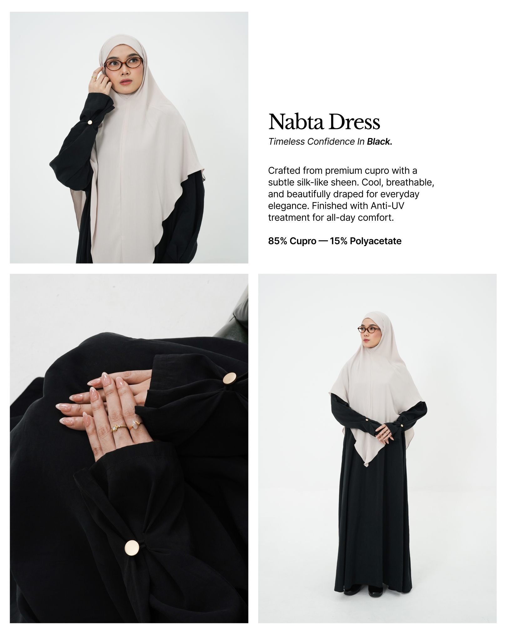 Nabta Dress - Black