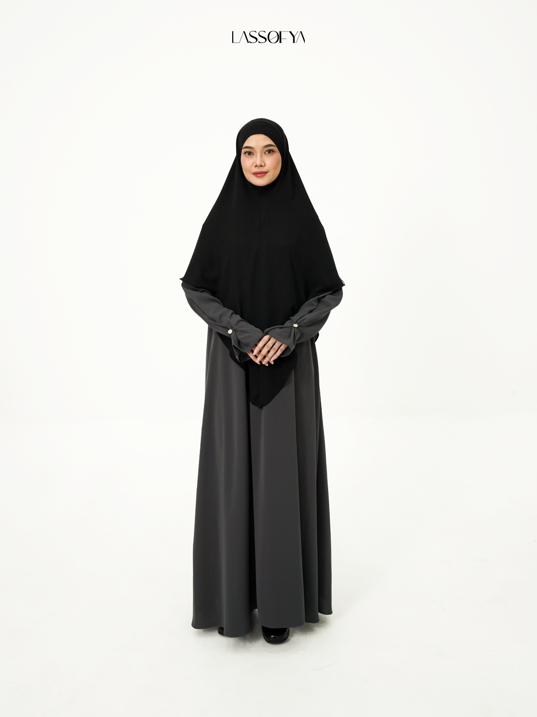 [NEW] Naira Dress - Charcoal