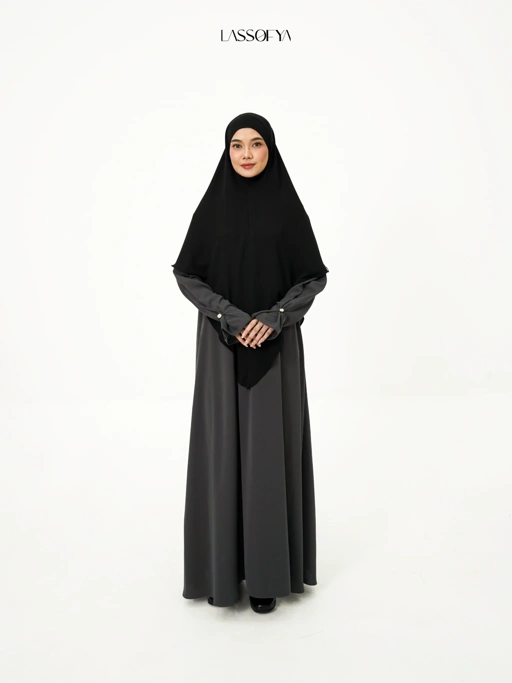 Image of [NEW] Naira Dress - Charcoal