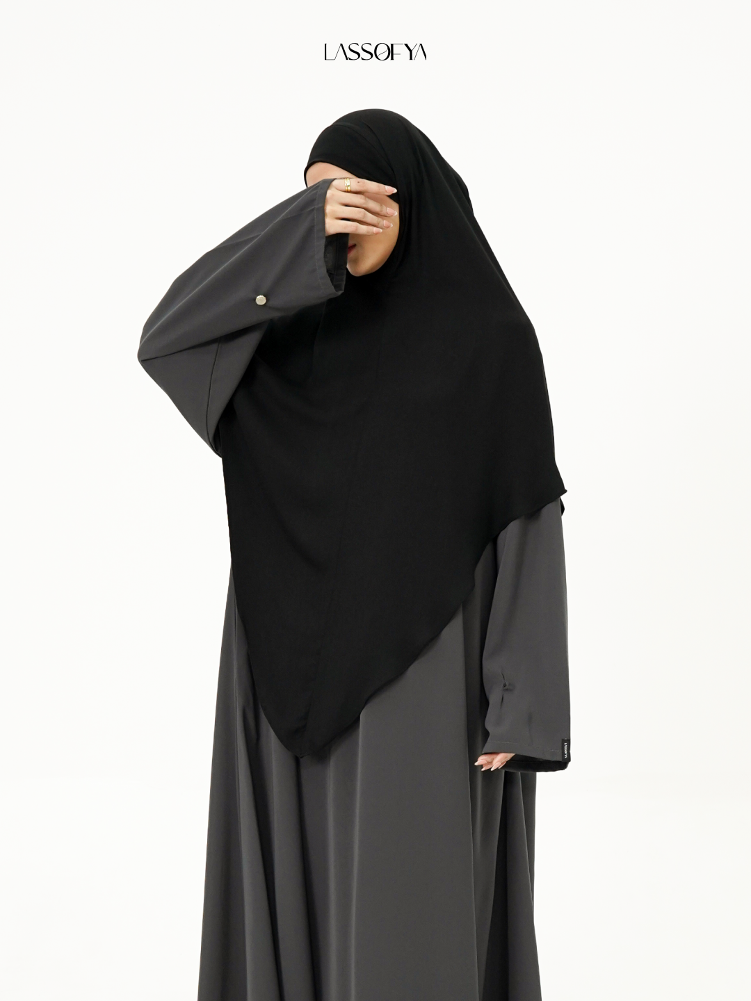 [NEW] Naira Dress - Charcoal