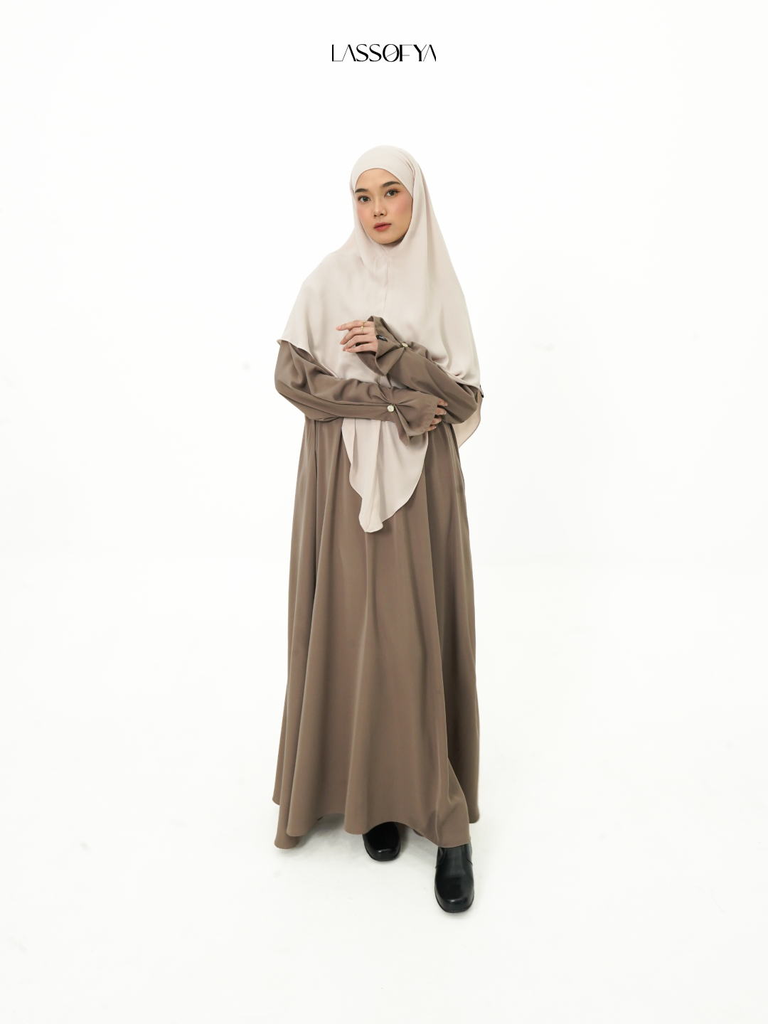 [NEW] Naira Dress - Mushroom