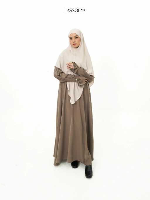 Image of [NEW] Naira Dress - Mushroom