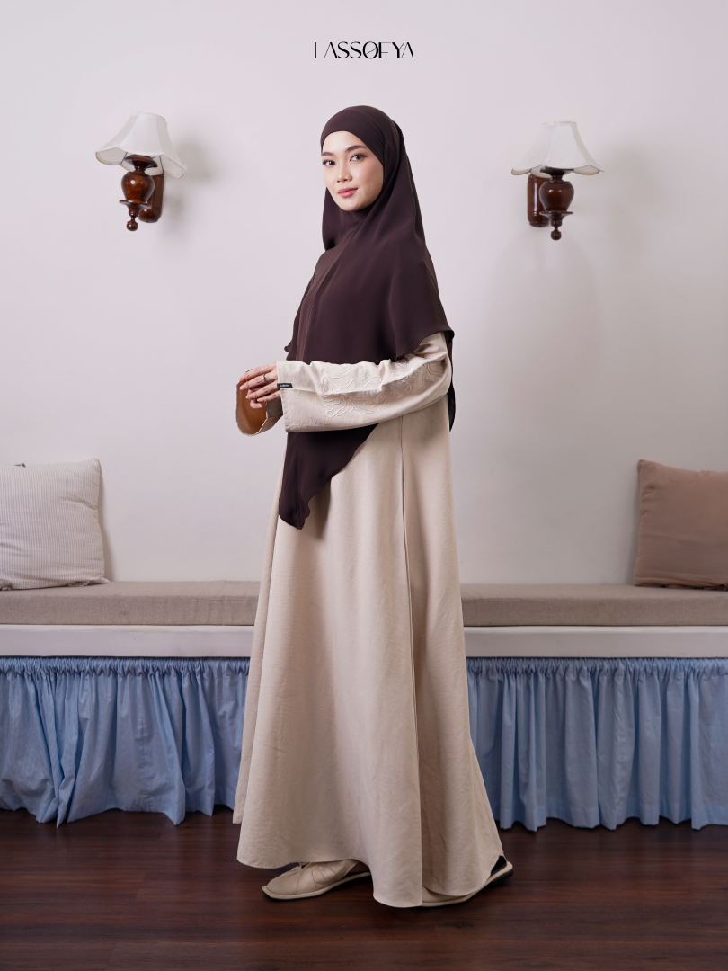 [NEW] Elora Dress - Oatmilk