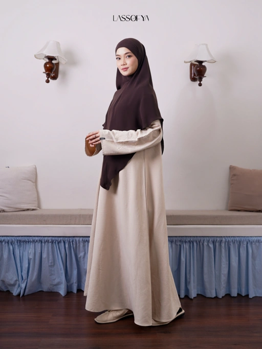 [NEW] Elora Dress - Oatmilk