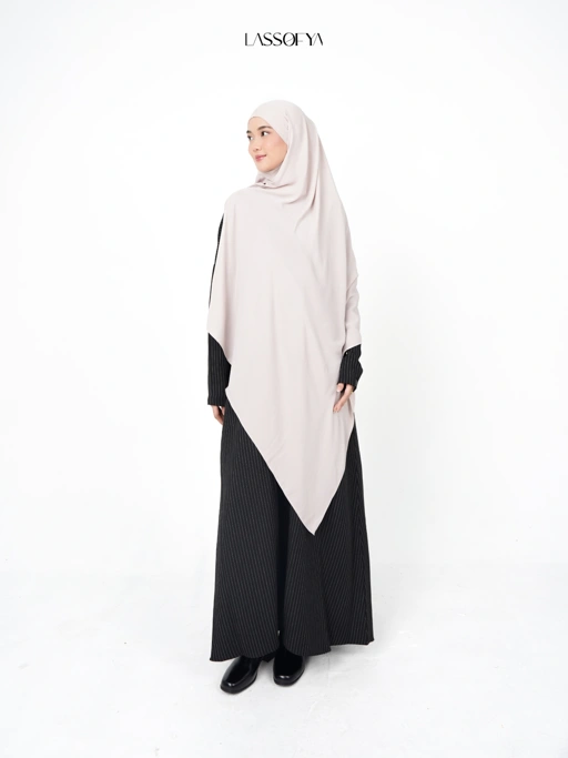 Image of Line Strip Slim Dress - Black