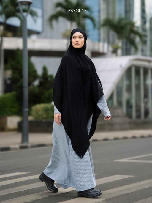 Image of [NEW] Urban Stripe Dress - Sky Blue