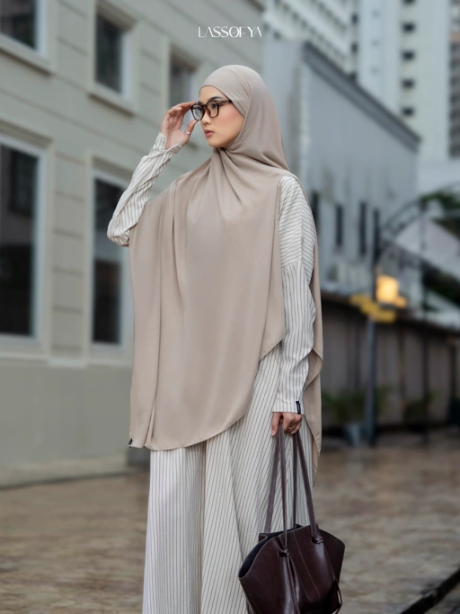 Image of [NEW] Urban Stripe Dress - Vanilla