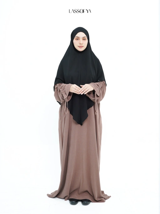 Image of Lassofya X Umghy - Anathalia Dress Frappucino