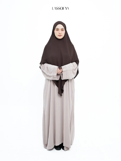 Image of Lassofya X Umghy - Anathalia Dress Latte