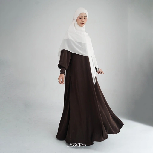 Image of Zeya Dress - Dark Choco