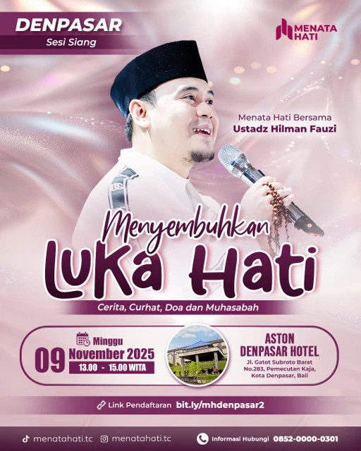 Image of MH Denpasar Sesi Jam 13 | Menyembuhkan Luka Hati