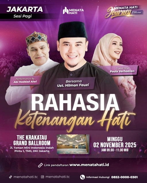 Image of MH Journey Jakarta Sesi Jam 09 | Rahasia Ketenangan Hati