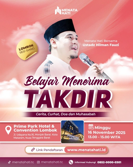 Image of MH Lombok Sesi Jam 13 | Belajar Menerima Takdir