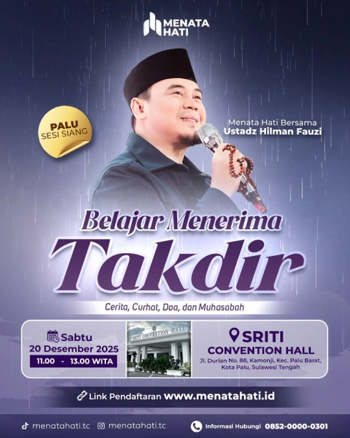 Image of MH Palu Sesi Jam 11 | Belajar Menerima Takdir