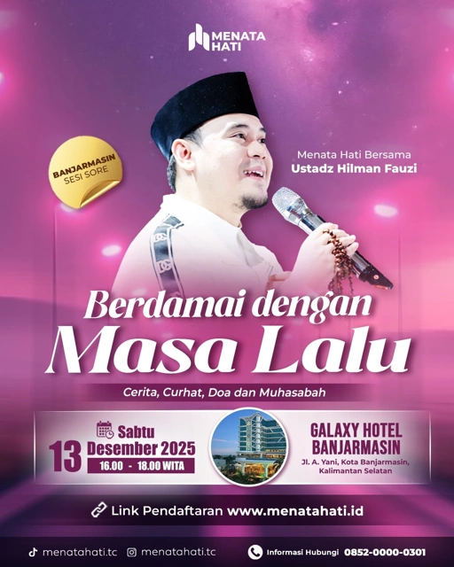 Image of MH Banjarmasin Sabtu Sesi Jam 16 | Berdamai Dengan Masa Lalu