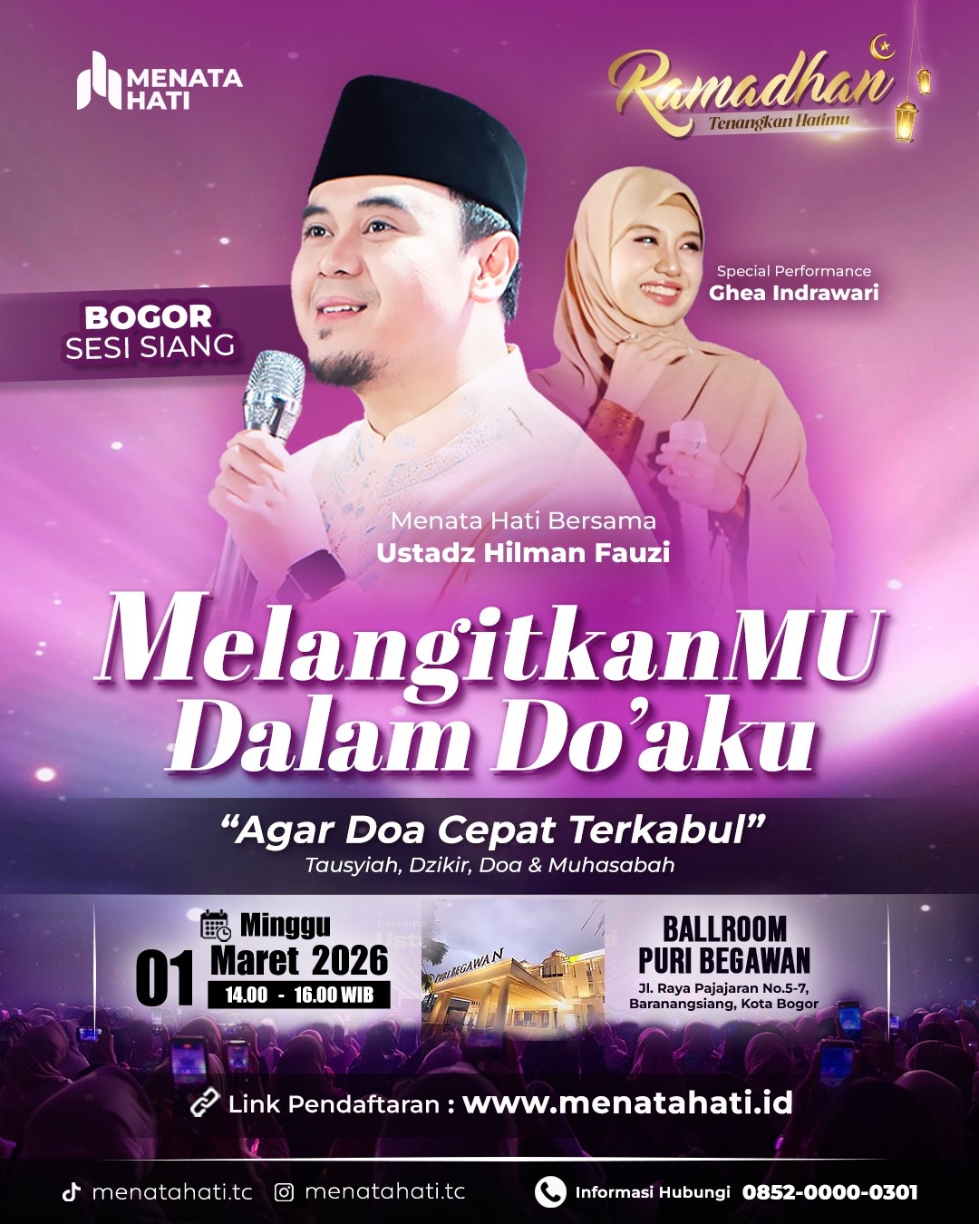 MH Bogor Sesi Jam 14 | MelangitkanMu Dalam Do'aku | Minggu, 01 Maret 2026